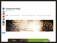 Tablet Screenshot of blog.schizophrenie-online.org